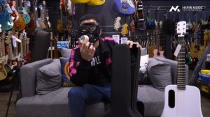 Lava Me 2 Acoustic Electric Carbon Fiber in White Full Review