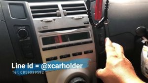toyota yaris plug usb aux interface ปลั๊กตรงรุ่น วิทยุเดิมติดรถ