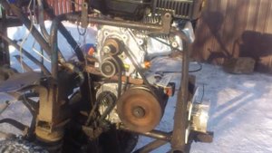 Мотоблок из муравья