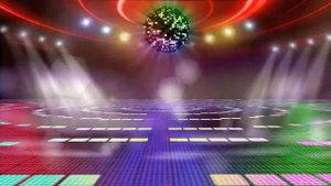 Футаж Дискотека / Disco / Начало выпускного вечера