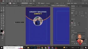 I'd Card Design । In Illustrator Tutorial । I'd Card Design Photoshop । Creative Hridoy Graphics