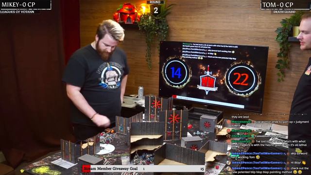 NEW Leagues of Votann vs Death Guard! | Live 40K Battle Report смотреть онлайн