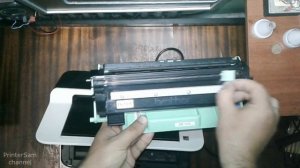 Принтер brother hl-1110r мигает оранжевым индикатором 3 раза (не ошибка отсутствия тонера)