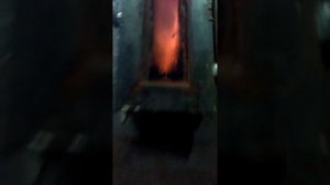 Ракетный камин с пеллетной горелкой