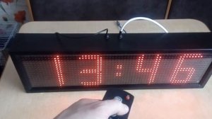 Часы-термометр