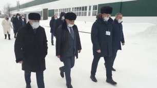 Председатель Государственного Совета Республики Татарстан Мухаметшин Ф. Х. посетил наш завод