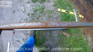 Калитка для забора.Изготовление калитки из профильной трубы.Как сделать калитку своими руками.
