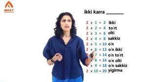 Таблица умножения | Урок 12 | Узбекский язык для начинающих