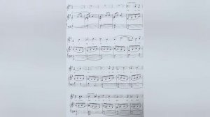 Camille Saint-Saëns "Ave Maria" G major piano accompaniment/ К. Сен-Санс "Аве Мария" аккомпанемент