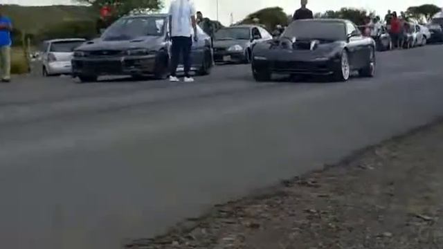 Subaru GF8 vs Mazda RX7 "2jz'd" смотреть онлайн