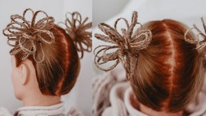 Детская причёска. Веселые пучки