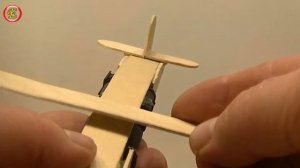 Как сделать самолет с DC Motor-DIY /Деревянные игрушки самолет