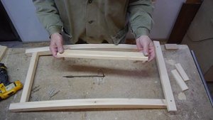 Складной стул из дерева. Homemade chair.