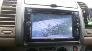 Камера переднего и заднего вида на ниссан ноте.