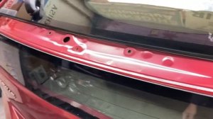 10-15 Toyota Prius How to remove the rear spoiler