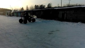 мой самодельный квадроцикл из урала 4х4