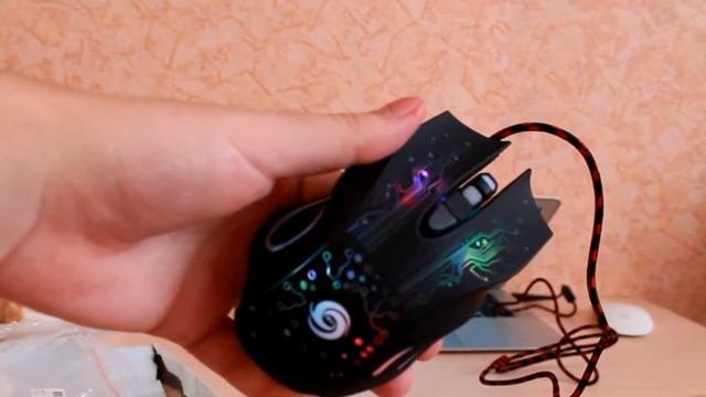 Красивая игровая мышь с AliExpress! Распаковка + Обзор =)))