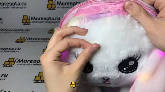 Обзор детского рюкзака зайчика с ушками смотреть онлайн