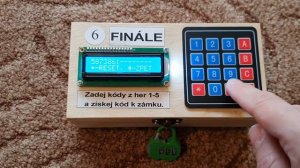 Mini Escapes 6 - Electronic escape room mini puzzle (PIC16F628A)