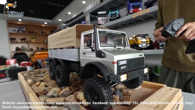 CROSS RC 1/10 RC Crawler Car EMO NT6 6x6 Remote Control Off-road ,Two diff lock#crawler смотреть онлайн