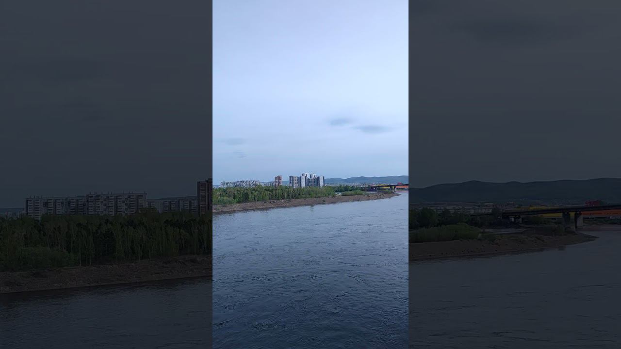 Октябрьский мост Красноярск