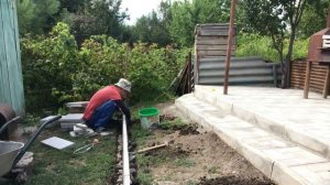 Мангальная зона на даче(17Часть)