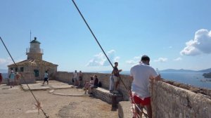 Old Fortress walk in Corfu, Greece