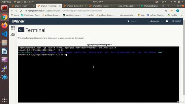 Upload MyProject | Python and Django