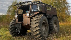 Вездеход МЕДВЕДЬ ШАТУН ПРАЙМ в терракотовом Line-X. Чуть больше грязи - меньше рассказов.