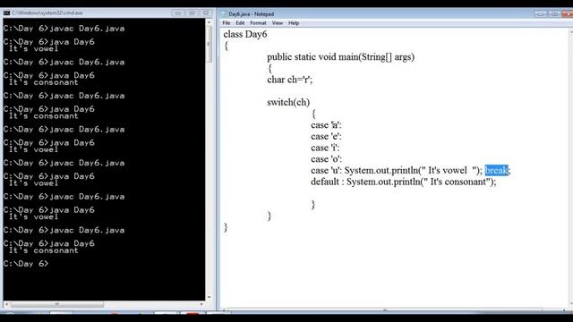 Conditional statements | Switch-case | Part-2 | Java tutorials | free online course