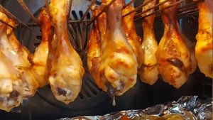 Лайфак с интернета Курица на решётке в духовке