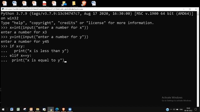 LESSON 4  | BRANCHING STATEMENTS in Python