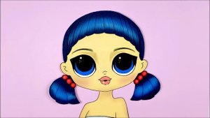 Squid Game Doll Tranformation into Ladybug - DIY Paper Dolls & Crafts