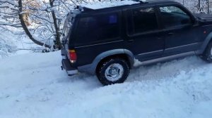 FORD EXPLORER 4.0 VS NISSAN PATROL (BMW) 3.0TD HILL CLIMB