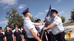 Полицейские Воронежской области приняли участие в акции, посвященной 100-летию службы участковых
