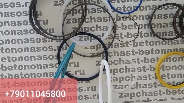 Набор для ремонта гидравлического цилиндра стрелы  200/125 бетононасоса арт 288971003.