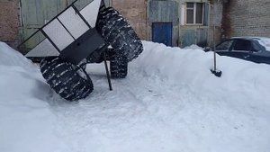 ограничитель переворота на вездеходе с шинами КрАЗ ви-3