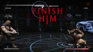 Mortal Kombat X Tremor Fatalities and Brutalities On Goro HD + Ending