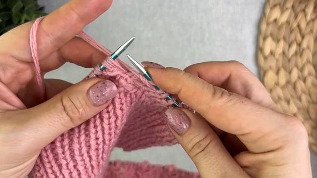 "ЛЕНИВАЯ" шапка спицами или СУПЕР ПРОСТАЯ ШАПКА ИЗ ПРЯМОУГОЛЬНИКА. Мастер класс.