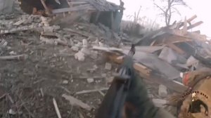 Ближний стрелковый бой в ходе штурма позиций в Сватовском направлении 16.12.22