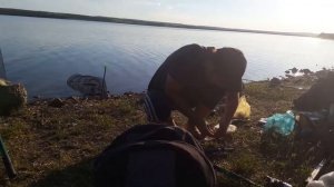 Рыбалка на Егорлыкском водохранилище май 2017 г.