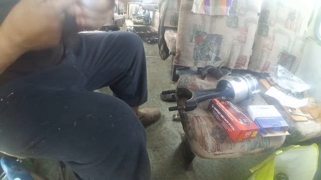 Ремонт двигателя. ММЗ  Д-245. Repair engine. MMZ D-245