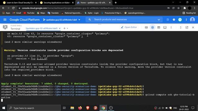 Securing Applications on Kubernetes Engine Three Examples GSP482 Qwiklabs | Google Cloud смотреть онлайн