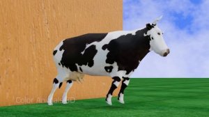 Paint Animals Lion Duck Gorilla Cow Tiger Elephant Fountain Crossing Animal Game Color Animals 2023