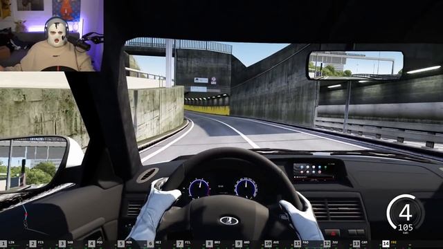 ШАШКИ В ЯПОНИИ НА ЛАДЕ ПРИОРЕ В ASSETTO CORSA! смотреть онлайн