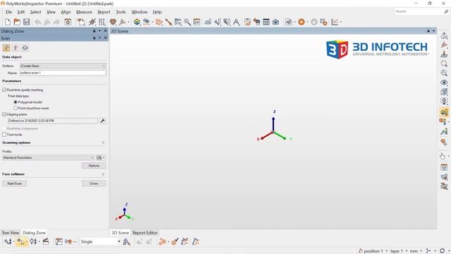How to Scan in PolyWorks Inspector