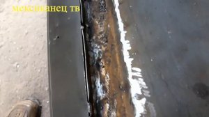 Сварка полуавтоматом Ford Transit  замена порога и покраска баллончиком #МексиканецТВ