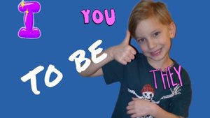 Играем в Английский.  Глагол «to be» понятно для детей 👍