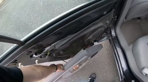 How to take off, remove REAR door panel in 2008-2012 Chevrolet Malibu