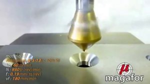 Зенкер по металлу с отверстием 90 градусов HSS
